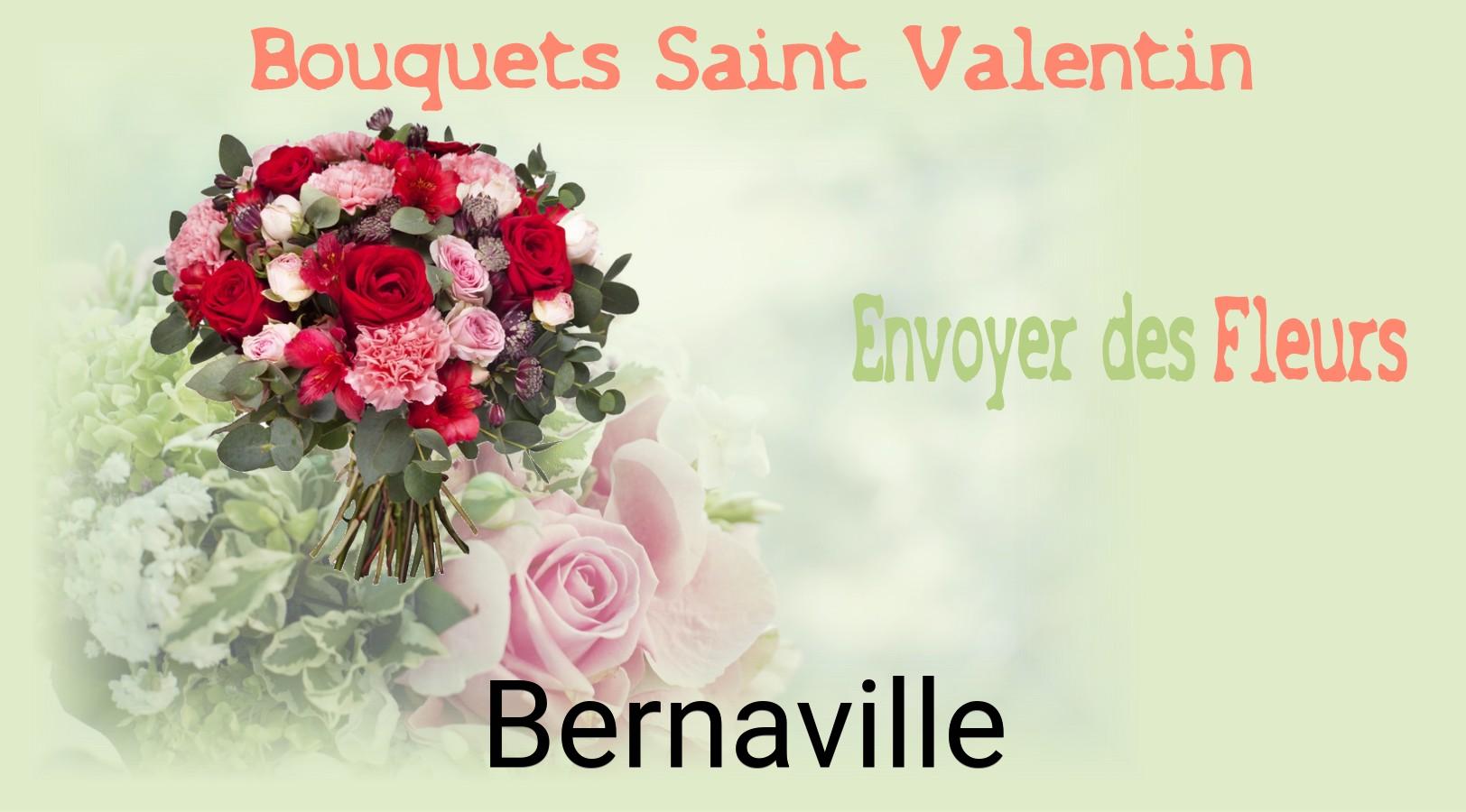 Roses de Saint-Valentin livrées à Bernaville